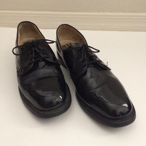 Weinbrenner Black Patent Leather Men's Shoes 8.5M
